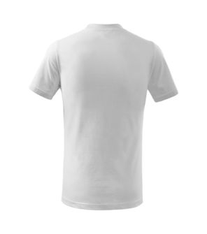 Tricou Malfini Basic pentru copii, alb
