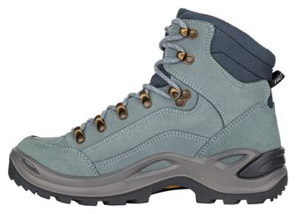 Pantofi de trekking Lowa Renegade GTX Mid Ls, albastru gheață/salmon