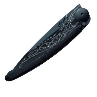 Cuțit pliabil Deejo Black Tattoo ebony wood Elven blade