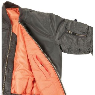 Jachetă de aer american MFH MA1, gri urban