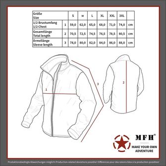 Jacheta Softshell profesională MFH Professional Liberty, negru