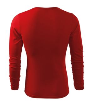 Malfini Fit-T LS tricou cu mânecă lungă pentru bărbați, roșu