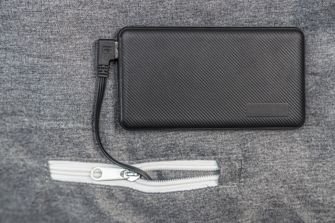 Grüezi-Bag Feater Căptușeală pentru sac de dormit încălzită cu interfață USB gri
