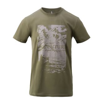 Helikon-Tex Tricou (Adventure Is Out There) - Verde Oliv