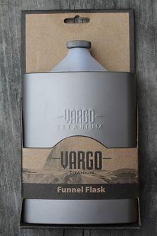Flacon cu pâlnie Vargo Titanium 240 ml