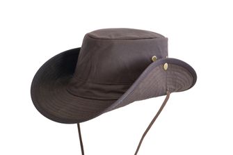 Origin Outdoors Pălărie de protecție din piele de ulei, maro