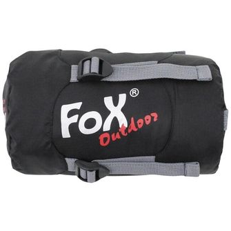 Sac de dormit FOX extralight ultra-negru + 10 / + 29 ° C