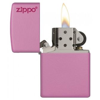 Zippo brichetă pe benzină roz mat