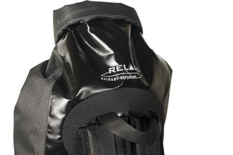 BasicNature Duffelbag Rucsac impermeabil Duffel Bag cu închidere roll-up 40 l negru