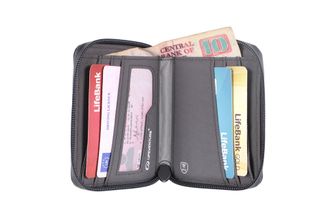 Lifeventure RFID RFID Bi-Fold portofel portofel portofel &#039; gri