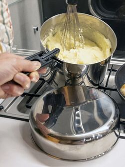 BasicNature Biwak 3 set de gătit din oțel inoxidabil pentru întreaga familie
