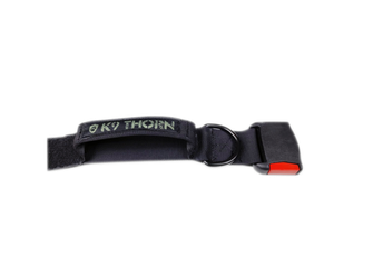 Zgardă K9 Thorn cu cataramă și mâner ITW Nexus, neagră