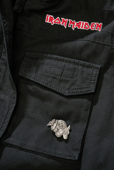 Jachetă Brandit Iron Maiden Bronx, negru