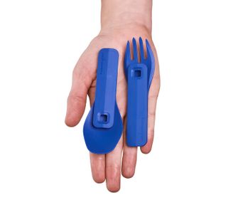 Humangear GoBites CLICK Cutlery albastru