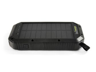BasicNature 20 20K powerbank cu încărcare wireless Qi și panou solar