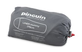 Pinguin Insert igienic pentru sac de dormit Liner Mummy gri 195cm