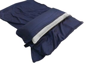 Origin Outdoors Mătase de mătase dreptunghiulară sac de dormit căptușeală sac de dormit albastru regal