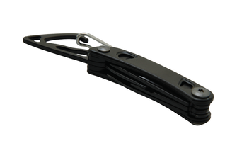 Mini cuțit multifuncțional Baladeo ECO205 Tech, 5 funcții, negru