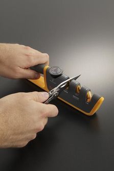 Ascuțitor de cuțit reglabil cu unghi de tracțiune (3/12) - polizor de cuțit în 3 trepte cu unghi reglabil