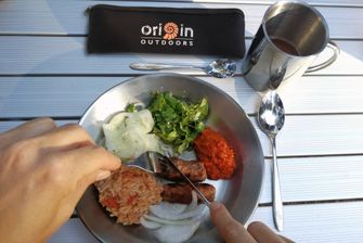 Set de tacâmuri pentru cină în aer liber Origin Outdoors Biwak