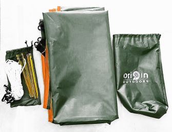 Prelata Origin Outdoors Ripstop Pro cu puncte de agățare și protecție UV
