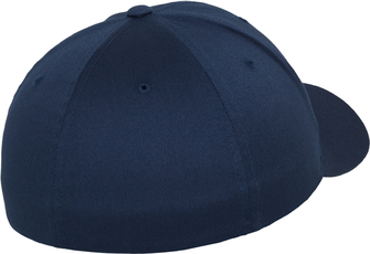 Brandit șapcă Flexfit Wooly Combed, navy