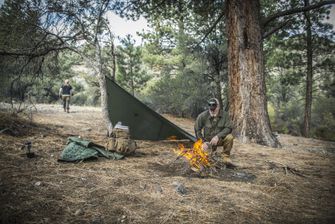 Helikon-Tex SUPERTARP mic cort pentru adăpost - PL Woodland