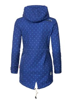 Jachetă softshell de iarnă pentru femei Marikoo ZIMTZICKE P cu glugă