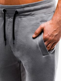 Ombre pantaloni de trening bărbaţi P866, gri