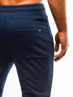 Ombre pantaloni de trening bărbaţi P866, albastru navy