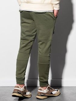 Ombre pantaloni de trening bărbaţi P901, khaki olive