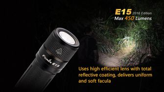 Lanternă cu LED Fenix E15 XP-G2, 450 lumeni