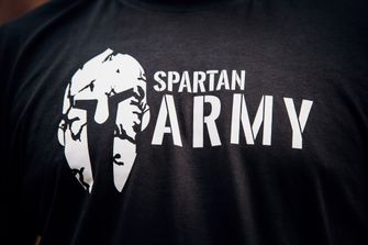 DRAGOWA tricou spartan army, alb 160g/m2
