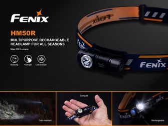 Lanternă frontală Fenix HM50R, 500 de lumeni