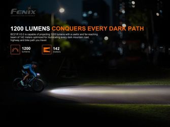 Fenix BC21R V3.0 Fenix BC21R V3.0 Lanternă frontală reîncărcabilă pentru biciclete