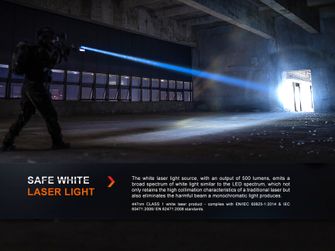 Lanternă laser reîncărcabilă Fenix HT30R