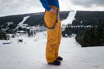 Pantaloni de schi pentru bărbați Husky Gilep M negru