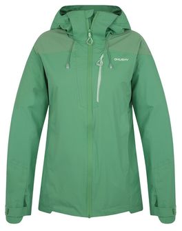 Jachetă Husky Hardshell pentru femei Verde nichel