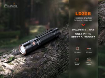 Lanternă LED reîncărcabilă Fenix LD30R