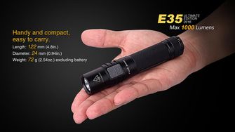 Fenix LED baterie E35 Ultimate Edition, 1000 lumeni