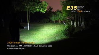 Fenix LED baterie E35 Ultimate Edition, 1000 lumeni