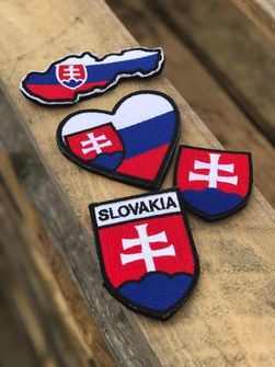 Petic Stema Slovaciei inimă, 7x7cm