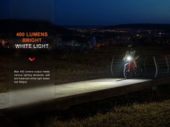 Lumina reîncărcabilă pentru biciclete Fenix BC15R