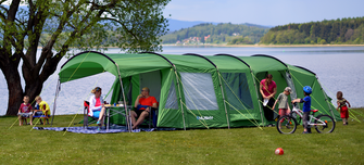 Husky Tent Caravan 22 verde