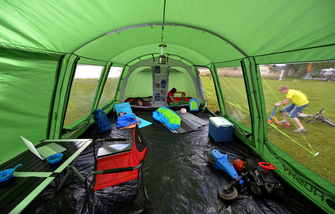 Husky Tent Caravan 22 verde