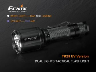 Lanterna LED tactică TK25 UV, 1000 lumeni
