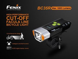 Lanternă pentru bicicletă Fenix BC35R (1800 lumeni)