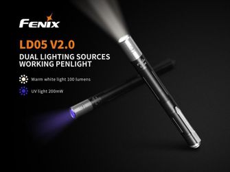 Lanternă Fenix ​​LD05 High CRI + UV