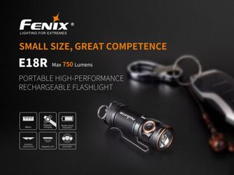 Lanternă reincarcabilă Fenix ​​E18R, 750 lumeni