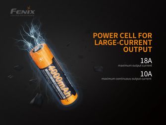 Baterie încărcabilă Fenix 21700 4000 mAh Li-Ion